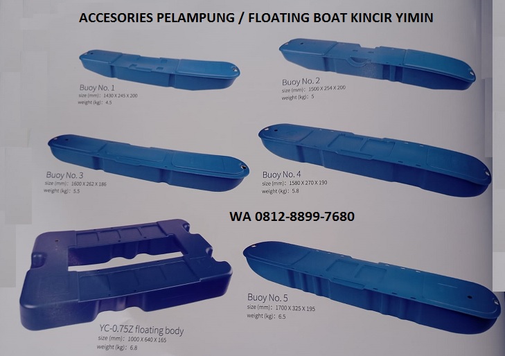 sparepart pelampung Kincir Yimin